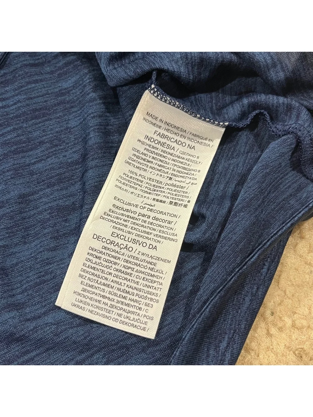 Nike Houston Astros Womens Navy Legacy Icon High Neck DriFIT Tank Top Size Large